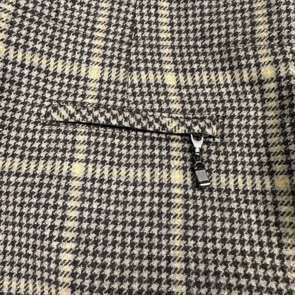Pendleton Virgin Wool Houndstooth Plaid Skirt Siz… - image 6